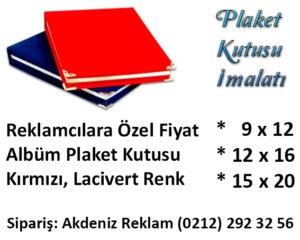 plaket kutusu